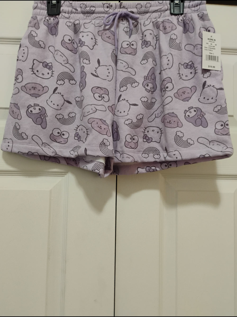 Hello Kitty Lavender-Print Women’s Lounge Short